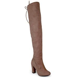 Thigh high Taupe Boots